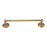 All Copper Bathroom Towel Bar European Style Wall Mounted Towel Rack for Bathroom 41cm Antique Color