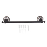 40.5cm Bathroom Towel Bar Copper Bath Towel Rack Single Towel Bar Wall Mounted Towel Holder European Style Black Antique In Australia - Darrahopens