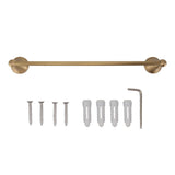 Copper Towel Bar European Style Towel Rack Single Rod Multipurpose Towel Bar Holder for Bathroom Toilet In Australia - Darrahopens