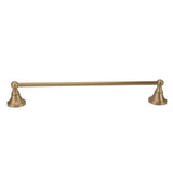 Copper Towel Bar European Style Towel Rack Single Rod Multipurpose Towel Bar Holder for Bathroom Toilet
