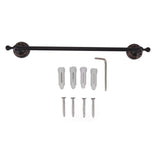 Bathroom Towel Bar 19.7in Sturdy Copper Elegant Retro Style Hand Towel Holder with Screws Hex Wrench for Home Kitchen Black In Australia - Darrahopens