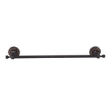 Bathroom Towel Bar 19.7in Sturdy Copper Elegant Retro Style Hand Towel Holder with Screws Hex Wrench for Home Kitchen Black