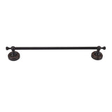 Bathroom Towel Bar 19.7in Sturdy Copper Elegant Retro Style Hand Towel Holder with Screws Hex Wrench for Home Kitchen Black