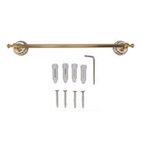 Towel Bar European Style Single Rod Hanging Bath Towel Holder Copper Towel Rack for Bathroom Toilets Antique Color In Australia - Darrahopens