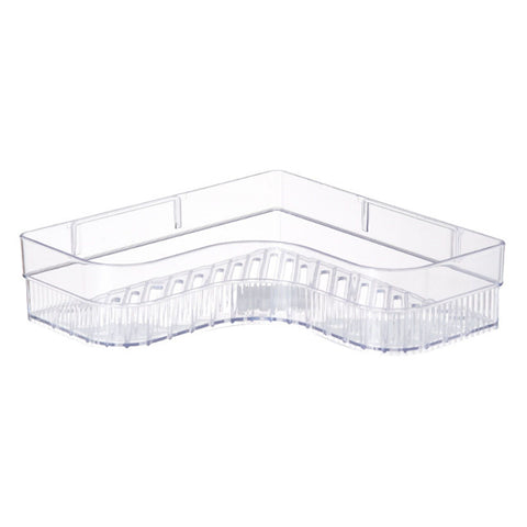 Shower Corner Shelf Plastic Corner Shower Caddy Wall Mounted Shower Organizer for Bathroom Toilet Crystal White In Australia - Darrahopens
