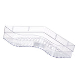 Shower Corner Shelf Plastic Corner Shower Caddy Wall Mounted Shower Organizer for Bathroom Toilet Crystal White In Australia - Darrahopens