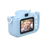 Kids Camera Dual Camera 2.0in IPS Screen 1080P Video Camera Toy with 32G Memory Card Blue