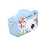 Kids Camera Dual Camera 2.0in IPS Screen 1080P Video Camera Toy with 32G Memory Card Blue
