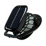 Rechargeable Handheld Fan Solar USB Charging Cooling 1000mAh Battery Electric Fan for Sun Caps Hole Type In Australia - Darrahopens