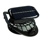 Rechargeable Handheld Fan Solar USB Charging Cooling 1000mAh Battery Electric Fan for Sun Caps Hole Type In Australia - Darrahopens