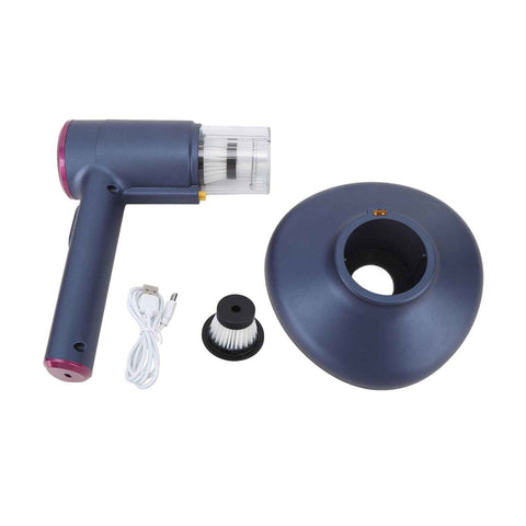 Handheld Vacuum Cleaner 2600mAh UV C Lamp Dust Mite Removal Vacuum Cleaner for Home Blue In Australia - Darrahopens