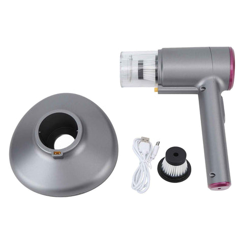 Handheld Vacuum Cleaner 2600mAh UV C Lamp Dust Mite Removal Vacuum Cleaner for Home Purple Gray In Australia - Darrahopens