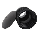 Single Dose Hopper with Bellow ABS Silicone Coffee Blowing Bean Bin Coffee Grinder Accessories for Household Restaurant