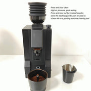 Single Dose Hopper with Bellow ABS Silicone Coffee Blowing Bean Bin Coffee Grinder Accessories for Household Restaurant In Australia - Darrahopens