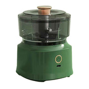 Electric Meat Chopper Grinder Blender Multifunctional Stainless Steel Blades Efficient Safe Food Blender for Kitchen Light Green In Australia - Darrahopens
