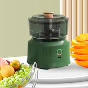 Electric Meat Chopper Grinder Blender Multifunctional Stainless Steel Blades Efficient Safe Food Blender for Kitchen Light Green