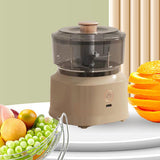 Electric Meat Chopper Grinder Blender Multifunctional Stainless Steel Blades Efficient Safe Food Blender for Kitchen Dark Brown In Australia - Darrahopens