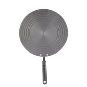 Cooking Heat Conduction Plate with Handle 6mm Aluminum Alloy Heat Diffuser Plate for Defrosting Food 24cm / 9.4in