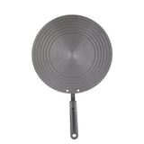 Cooking Heat Conduction Plate with Handle 6mm Aluminum Alloy Heat Diffuser Plate for Defrosting Food 24cm / 9.4in