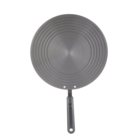 Cooking Heat Conduction Plate with Handle 6mm Aluminum Alloy Heat Diffuser Plate for Defrosting Food 24cm / 9.4in