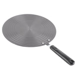 Cooking Heat Conduction Plate with Handle 6mm Aluminum Alloy Heat Diffuser Plate for Defrosting Food 28cm / 11in In Australia - Darrahopens