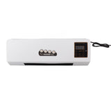 1800W Electric Space Heater for Indoor with Remote Wall Mounted Heater Fan Combo Low Noise Timing Function for Home Office 220V Prise UA