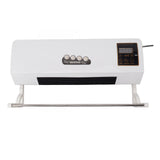 1800W Electric Space Heater for Indoor with Remote Wall Mounted Heater Fan Combo Low Noise Timing Function for Home Office 220V Prise UA