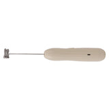 Milk Frother Khaki Rechargeable Coffee Frother Mixer for Coffee Latte Hot Chocolate