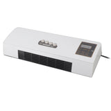 1800W Wall Mounted Air Conditioner Heater Electric Cooling Heating Machine PTC Heating Element Heater with Remote Control Timer for Bedroom Bathroom 220V English Version