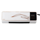Electric Fan Heater ABS PP Wall Mounted Mini Heating Cooling Machine with Remote Control for Bedroom Bathroom Living Room 220V AU Plug