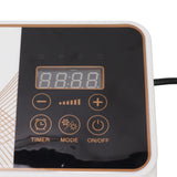 Electric Fan Heater ABS PP Wall Mounted Mini Heating Cooling Machine with Remote Control for Bedroom Bathroom Living Room 220V AU Plug