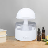 Rain Cloud Humidifier Multifunction Silent Moisturizing Water Drip Rain Cloud Diffuser with 7 Color Light 500ml