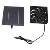 10W Solar Panel Fan Kit Solar Powered Fan for Small Greenhouses Doghouses Sheds Ventilation In Australia - Darrahopens