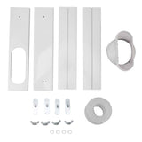 Portable AC Window Vent Kit Air Conditioner Window Kit Adjustable PVC Window Seal Kit Panels for Horizontal Vertical Window In Australia - Darrahopens