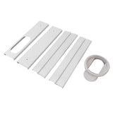 Portable AC Window Vent Kit Air Conditioner Window Kit Adjustable PVC Window Seal Kit Panels for Horizontal Vertical Window In Australia - Darrahopens