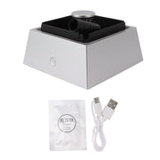 2 in 1 Purifier Ashtray Non Slip 1200mAh Light Weight USB Type C Smokeless Ashtray Air Purifier for Indoor Office Silver In Australia - Darrahopens
