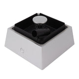 2 in 1 Purifier Ashtray Non Slip 1200mAh Light Weight USB Type C Smokeless Ashtray Air Purifier for Indoor Office Silver In Australia - Darrahopens