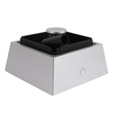 2 in 1 Purifier Ashtray Non Slip 1200mAh Light Weight USB Type C Smokeless Ashtray Air Purifier for Indoor Office Silver