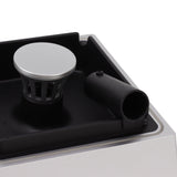 2 in 1 Purifier Ashtray Non Slip 1200mAh Light Weight USB Type C Smokeless Ashtray Air Purifier for Indoor Office Silver