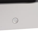 2 in 1 Purifier Ashtray Non Slip 1200mAh Light Weight USB Type C Smokeless Ashtray Air Purifier for Indoor Office Silver