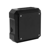 Waist Clip Fan USB Charge 4000mAh Battery 3 Speed Modes White Light ABS Shell Belt Fan for Camping Adventure Travel