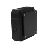 Waist Clip Fan USB Charge 4000mAh Battery 3 Speed Modes White Light ABS Shell Belt Fan for Camping Adventure Travel