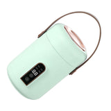 Mini Rice Cooker Efficient Heating Insulated Portable Multifunction Soup Porridge Stewpot for Home Office Dorm Green