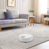 Robot Vacuum Cleaner Touch Control High Coverage Automatic Floor Sweeping Robot for Wood Floor Tiles