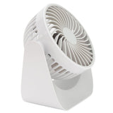 USB Desk Fan 3 Speed Modes Stable Base Rotatable Head USB Charge Small Desk Fan for Family Office School