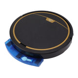 Ultra Thin Fully Automatic Robot Vacuum Cleaner Smart Robotic Vacuum Cleaner for Dust Hair Fluff Black With Water Tank 32x35 cm