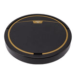 Ultra Thin Fully Automatic Robot Vacuum Cleaner Smart Robotic Vacuum Cleaner for Dust Hair Fluff Black Without Water Tank 32x32cm