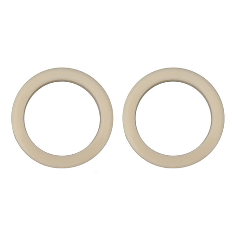2Pcs 54mm Silicone Steam Ring Silicone Gasket for Breville 8 Series 870 878 880 860 840 Grouphead Gasket Replacement Part Beige
