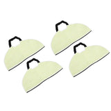 4pcs Vacuum Mop Pads Shed Resistant Highly Absorbent Reusable Mop Cloth Pad for Shark RV2410WD RV2610WD In Australia - Darrahopens
