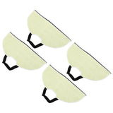 4pcs Vacuum Mop Pads Shed Resistant Highly Absorbent Reusable Mop Cloth Pad for Shark RV2410WD RV2610WD